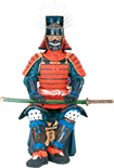 Toyotomi Hideyoshi Japanese Warrior Samurai Figure