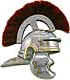 Imperial Rome Centurion Guard Helmet. The Main officers of the Imperial Roman guard were the Centurions, each in charge of 100 men, hence the name "century". These Centurion Generals wore adorned plumed helms that could be easily seen in battle.