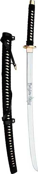 Japanese Golden Warrior Ninja Sword