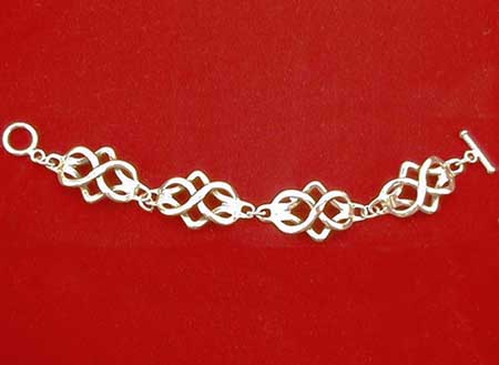 Sterling Silver Medieval Celtic Large Knot