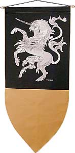 Decorative Magic Unicorn Banner